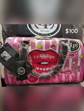 La Philipe Juicy Lips Duffle Bag